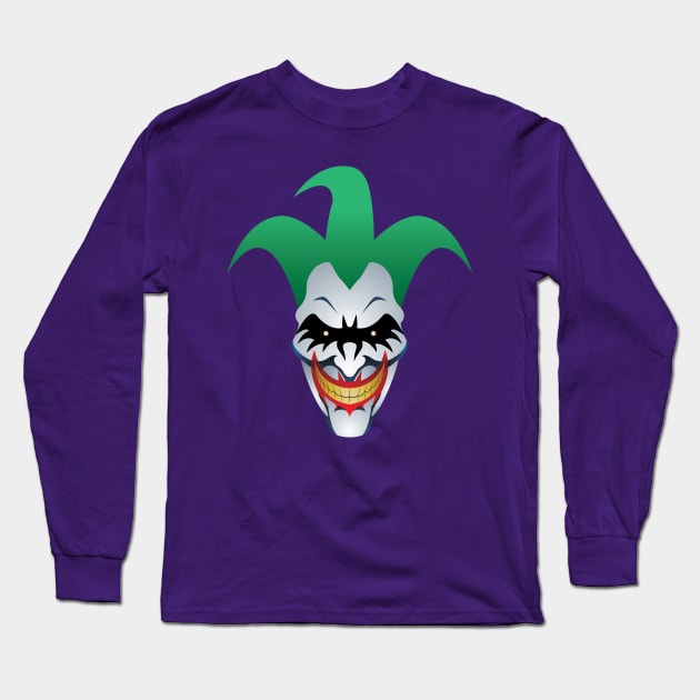 Clown 2 Long Sleeve T-Shirt by Rubtox